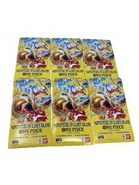 One Piece TCG OP15-EB04 X6 Adventure on Kami's Island Sleeved Booster Packs!